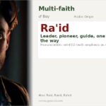 Ra'id Name Meaning and Details