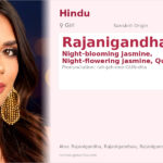 Rajanigandha Name Meaning and Details
