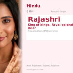 Rajashri Name Meaning and Details