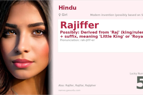 Rajiffer Name Meaning — Origin, Gender & Details (2025)