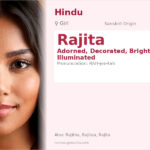 Rajita Name Meaning and Details