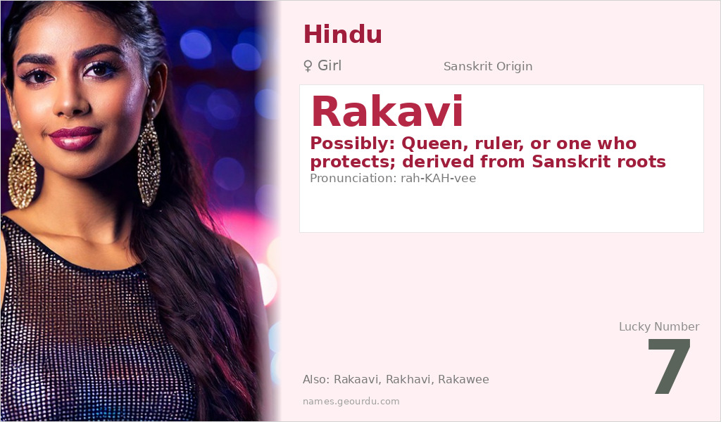 Rakavi Name Meaning and Details