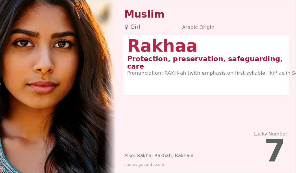 Rakhaa Name Meaning and Details
