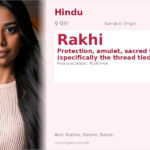 Rakhi Name Meaning and Details