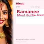 Ramanee Name Meaning and Details