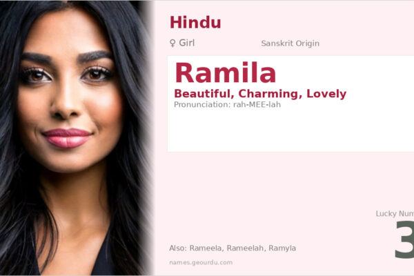 Ramila Name Meaning — Sanskrit Origin, Girl Name & Details (2025)