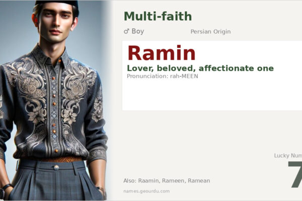 Ramin Name Meaning — Persian Origin, Boy’s Name & Cultural Significance (2025)