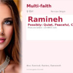 Ramineh Name Meaning and Details