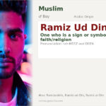 Ramiz Ud Din Name Meaning and Details