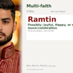 Ramtin Name Meaning and Details