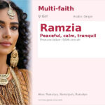 Ramzia Name Meaning and Details