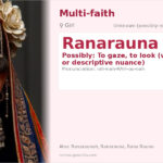 Ranarauna Name Meaning and Details