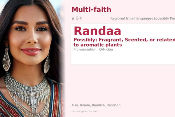Randaa Name — Possible Meaning & Origin Analysis (2025)
