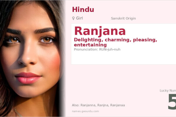 Ranjana Name Meaning — Sanskrit Origin, Girl Name & Details (2025)