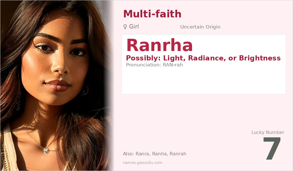 Ranrha Name Meaning and Details