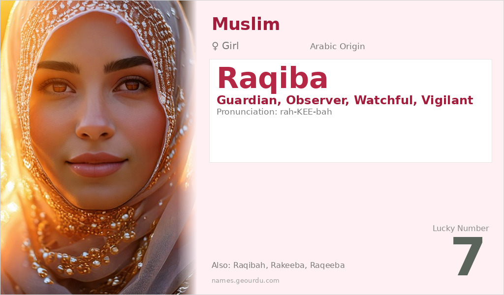 Raqiba Name Meaning and Details