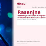 Rasanjna Name Meaning and Details