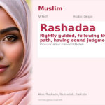 Rashadaa Name Meaning and Details