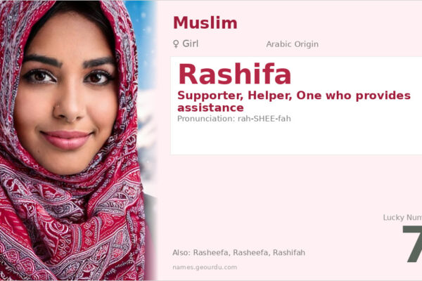 Rashifa Name Meaning — Arabic Origin, Girl Name & Details (2025)