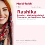 Rashika Name Meaning and Details