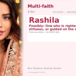 Rashila Name Meaning and Details