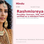 Rashmisreya Name Meaning and Details