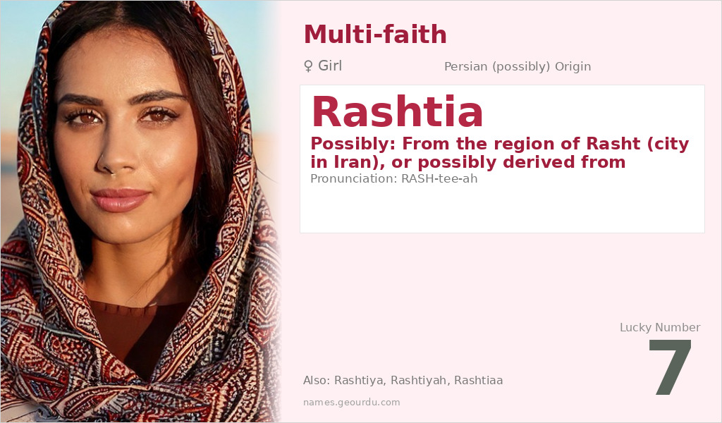 Rashtia Name Meaning and Details