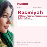 Rasmiyah Name Meaning and Details