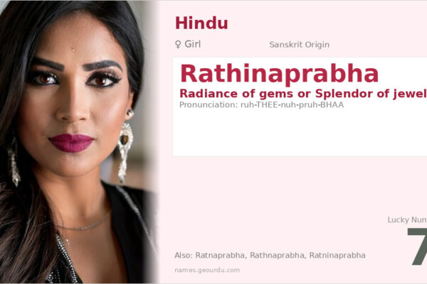 Rathinaprabha Meaning — Sanskrit Origin, Girl Name & Details (2025)