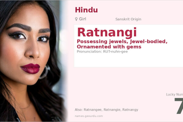 Ratnangi Name Meaning — Sanskrit Origin, Girl Name & Details (2025)