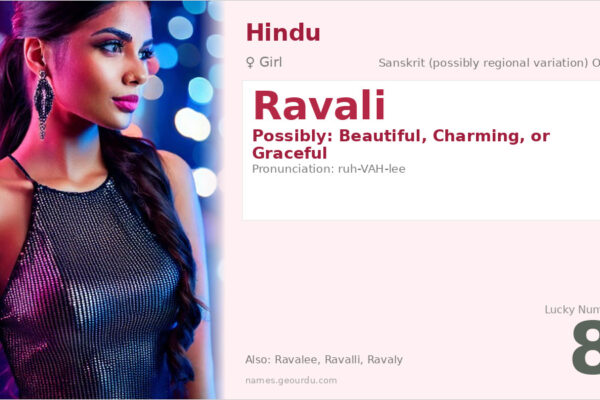 Ravali Name Meaning — Origin, Gender & Details (2025)