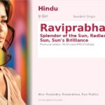 Raviprabha Name Meaning and Details