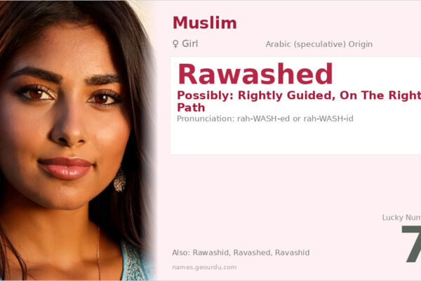 Rawashed Name Meaning — Origin, Gender & Details (2025)