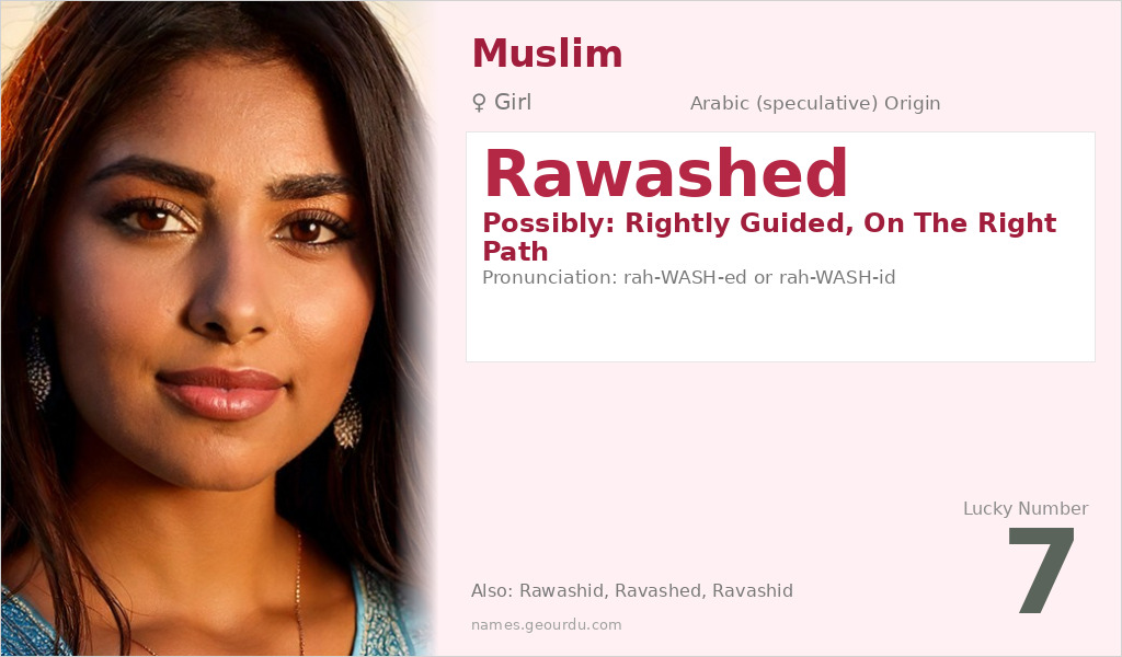 Rawashed Name Meaning and Details
