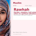 Rawhah Name Meaning and Details