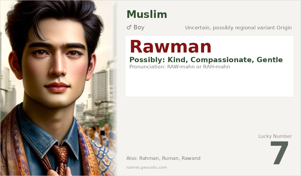 Rawman Name Meaning and Details