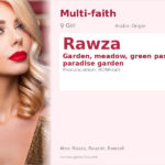 Rawza Name Meaning and Details