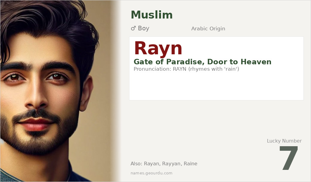 Rayn Name Meaning and Details