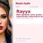 Rayya Name Meaning and Details