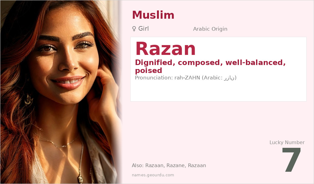 Razan Name Meaning and Details