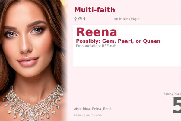 Reena Name Meaning — Origin, Gender & Details (2025)