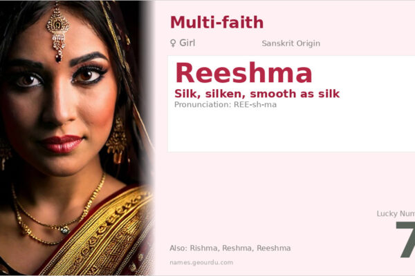 Reeshma Name Meaning — Silk Origin, Girl Name & Cultural Significance