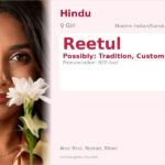 Reetul Name Meaning and Details