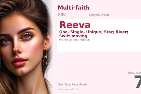 Reeva Name Meaning — Sanskrit Origin, Girl Name & Cultural Significance (2025)