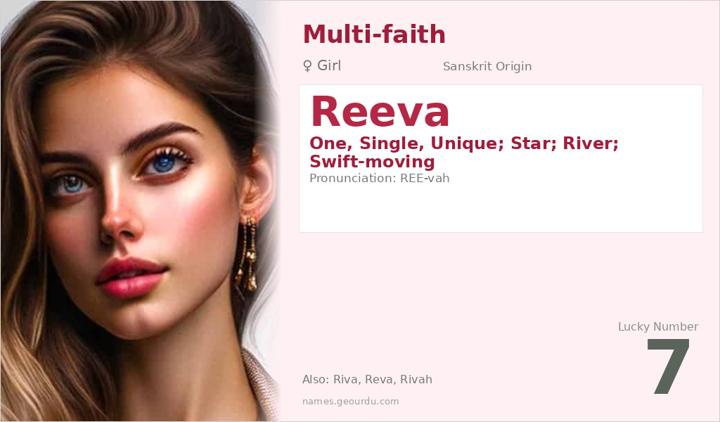 Reeva Name Meaning and Details