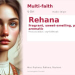 Rehana Name Meaning and Details