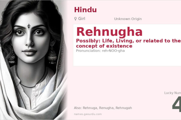 Rehnugha Name Meaning — Origin, Gender & Details (2025)