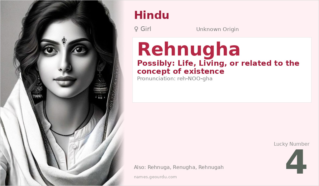 Rehnugha Name Meaning and Details