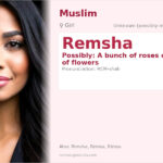 Remsha Name Meaning and Details