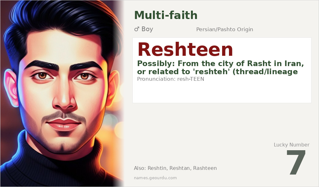 Reshteen Name Meaning and Details